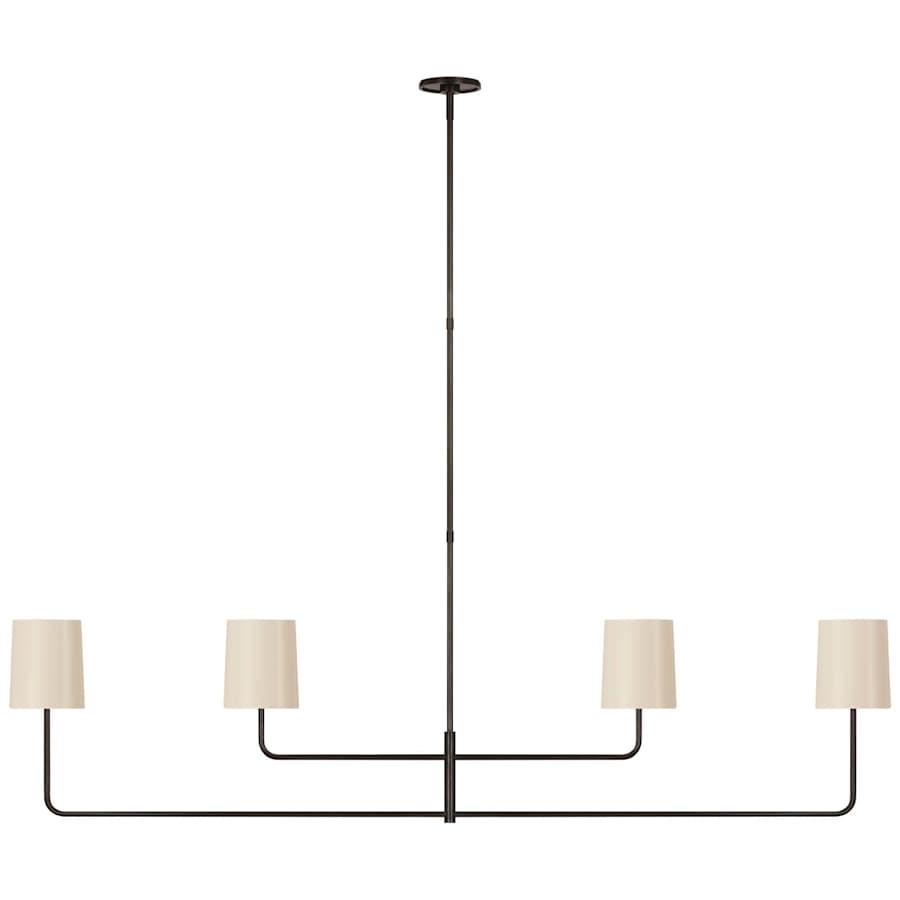 Visual Comfort Go Lightly 4 Light 70" Wide Abstract Chandelier