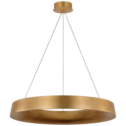 Visual Comfort Neptune 30" Wide LED Ring Chandelier