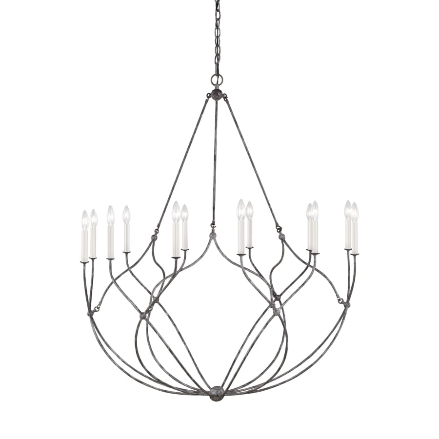 Visual Comfort Richmond 12 Light 44" Wide Taper Candle Chandelier