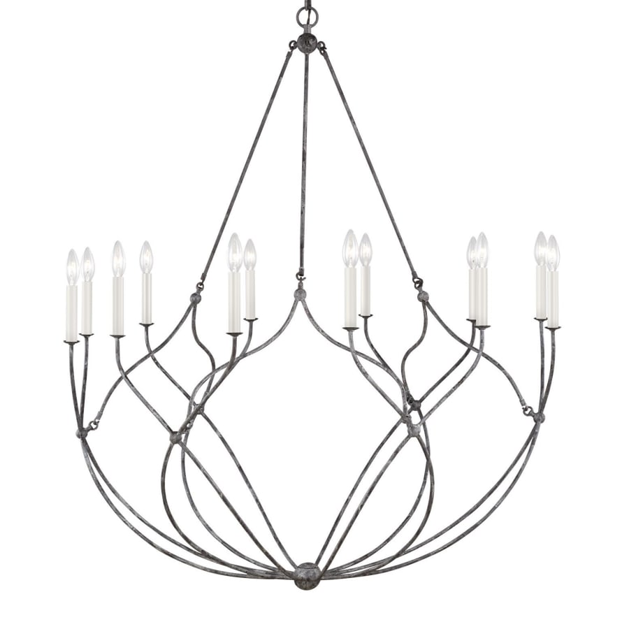 Visual Comfort Richmond 12 Light 44" Wide Taper Candle Chandelier