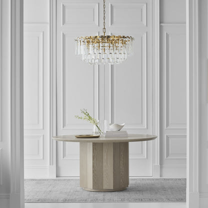 Visual Comfort Arden 16 Light 33" Wide Crystal Waterfall Chandelier