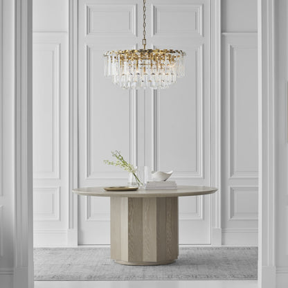Visual Comfort Arden 16 Light 33" Wide Crystal Waterfall Chandelier