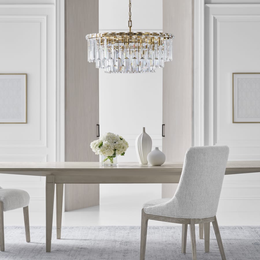 Visual Comfort Arden 16 Light 33" Wide Crystal Waterfall Chandelier