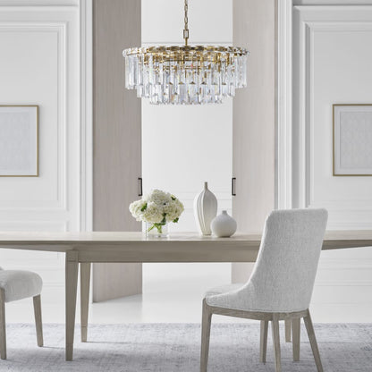 Visual Comfort Arden 16 Light 33" Wide Crystal Waterfall Chandelier