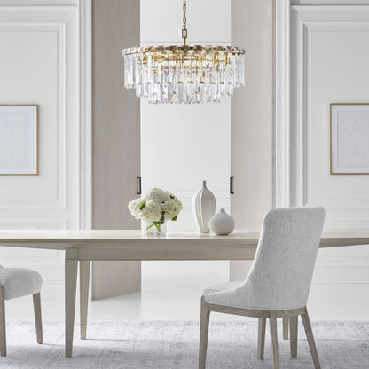 Visual Comfort Arden 16 Light 33" Wide Crystal Waterfall Chandelier