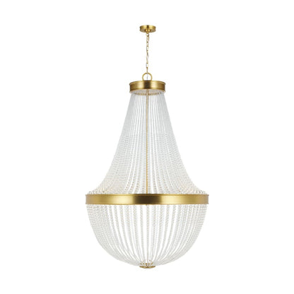 Visual Comfort Summerhill 12 Light 36" Wide Crystal Empire Chandelier