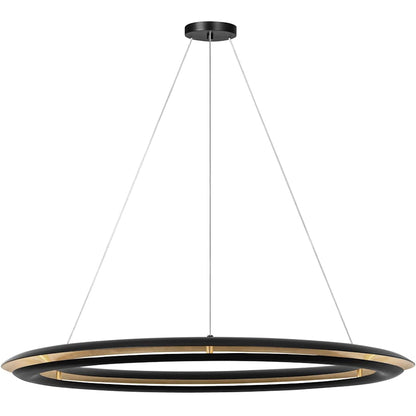 Visual Comfort Cielo 42" Wide LED Ring Chandelier