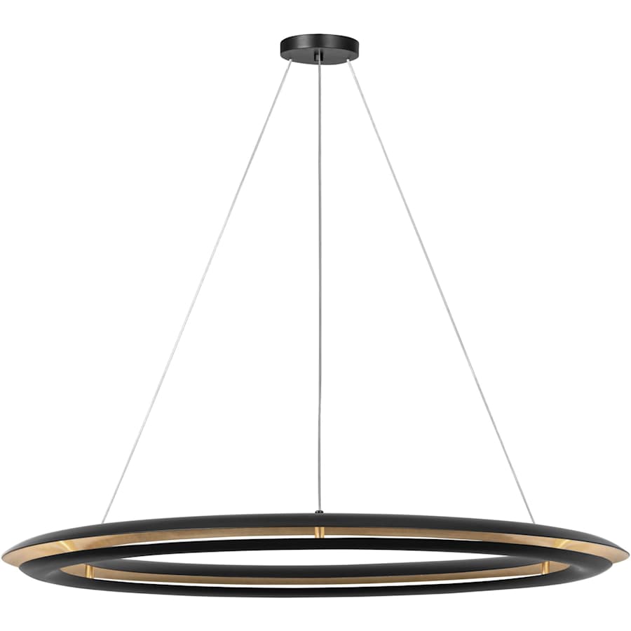 Visual Comfort Cielo 42" Wide LED Ring Chandelier