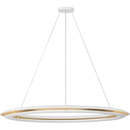 Visual Comfort Cielo 42" Wide LED Ring Chandelier