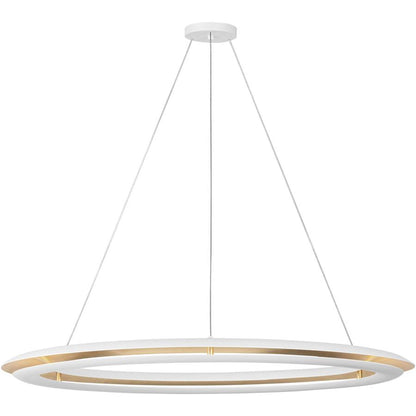 Visual Comfort Cielo 42" Wide LED Ring Chandelier