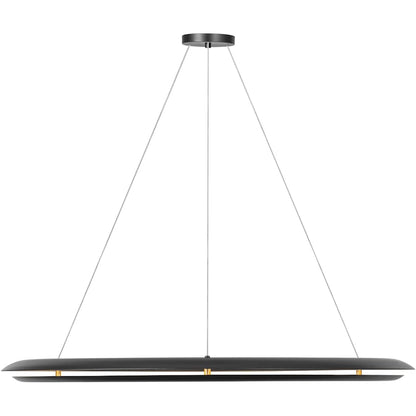 Visual Comfort Cielo 42" Wide LED Ring Chandelier