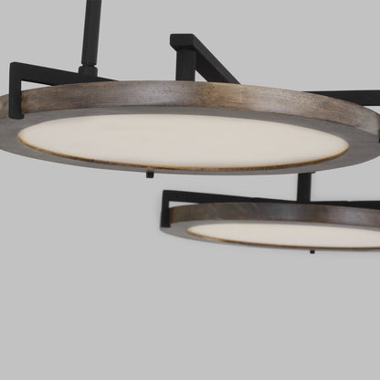 Visual Comfort Shuffle 27" Wide LED Chandelier