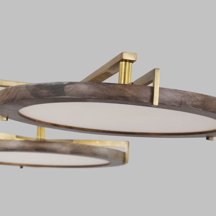 Visual Comfort Shuffle 27" Wide LED Chandelier