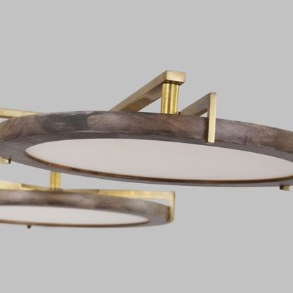 Visual Comfort Shuffle 27" Wide LED Chandelier