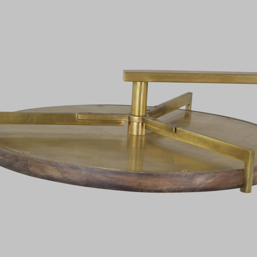 Visual Comfort Shuffle 27" Wide LED Chandelier
