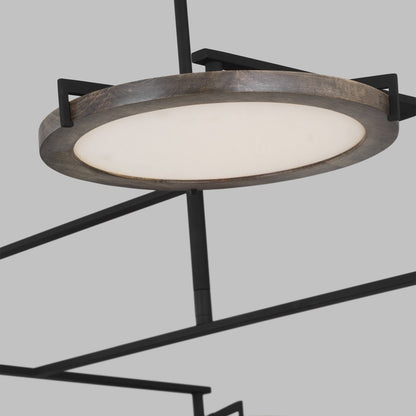 Visual Comfort Shuffle 29" Wide LED Chandelier