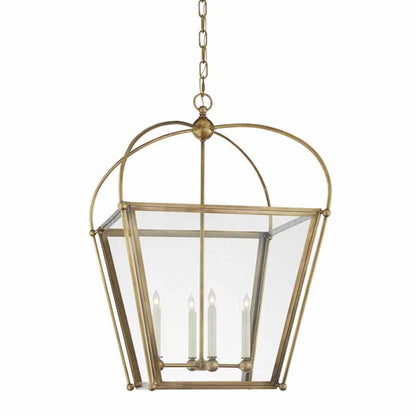 Visual Comfort Riverside 21" Cage Style Chandelier by E. F. Chapman