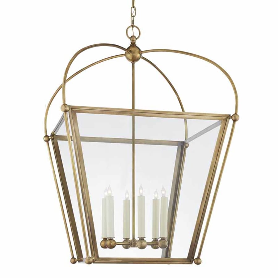 Visual Comfort Riverside 28" Cage Style Chandelier by E. F. Chapman