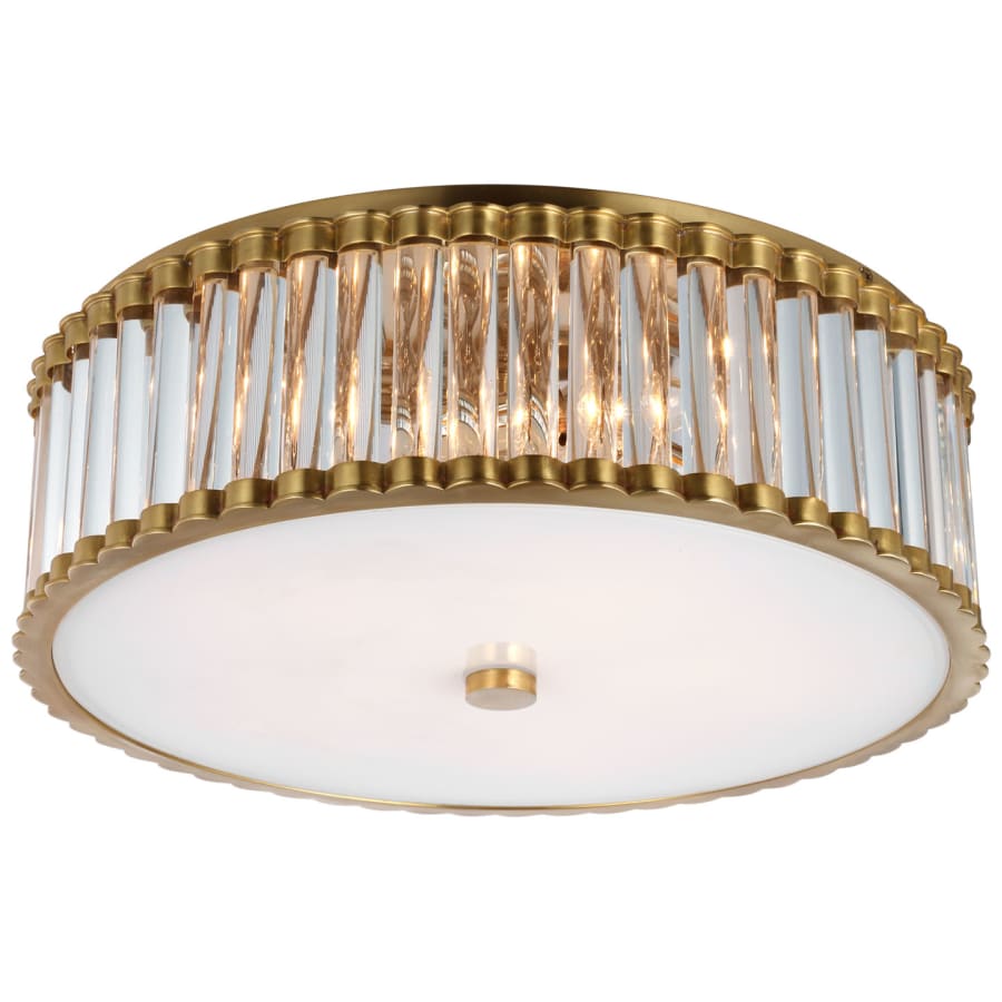 Visual Comfort Kean 5 Light 18" Wide Flush Mount Drum Ceiling Fixture