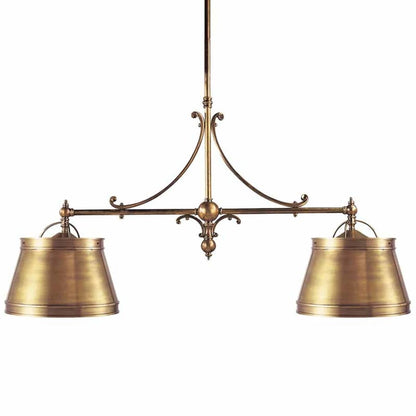 Visual Comfort Sloane 54" Shaded Chandelier by E. F. Chapman