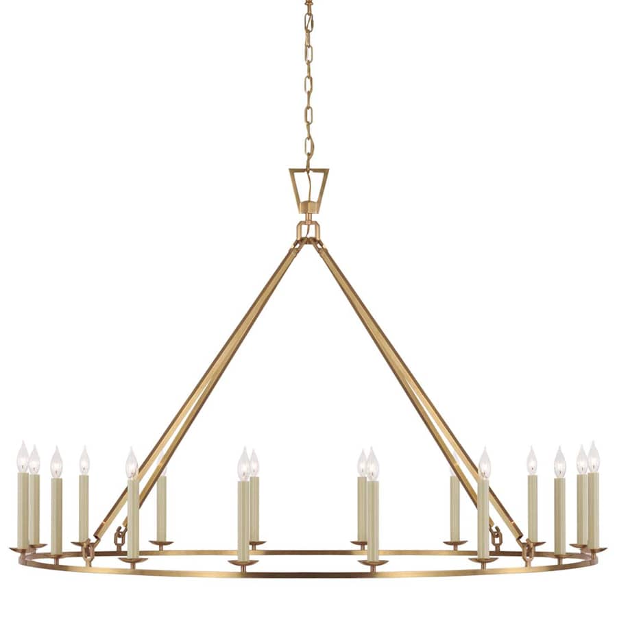 Visual Comfort Darlana Ring 16 Light 62" Wide Taper Candle Style Chandelier