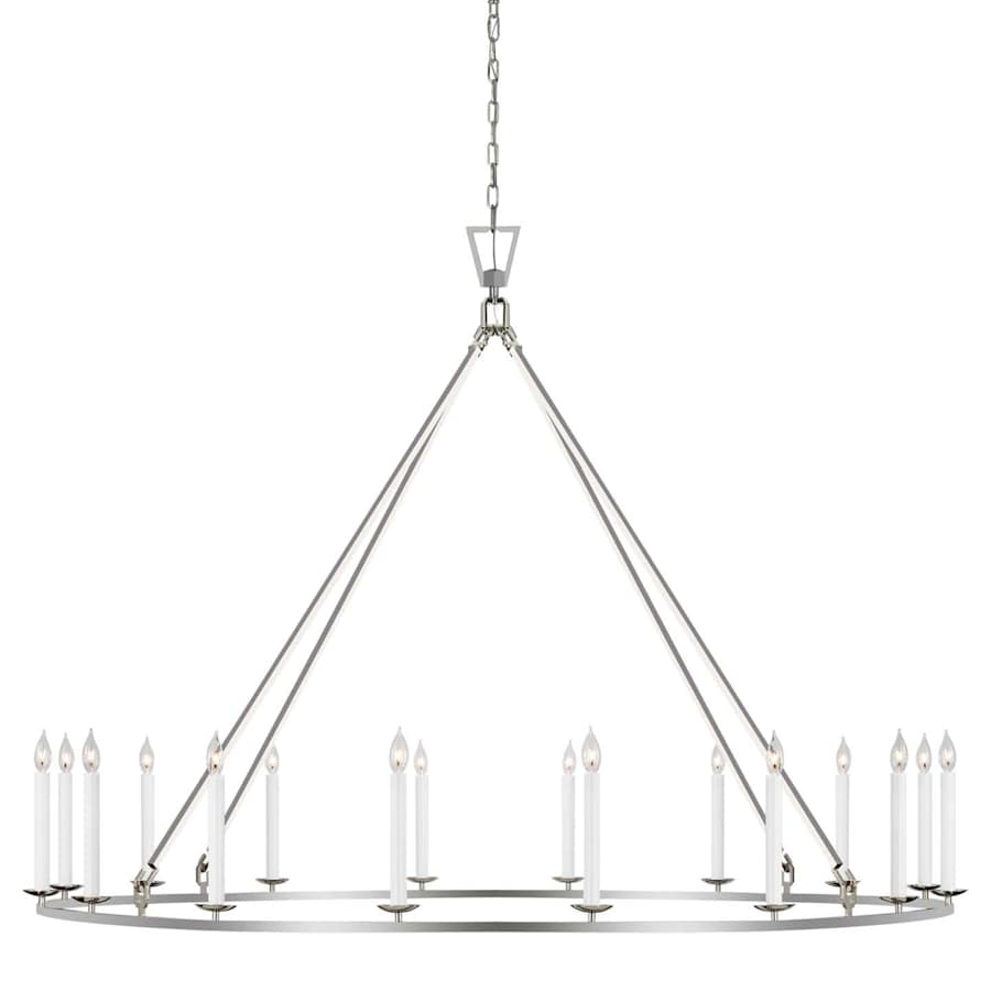 Visual Comfort Darlana Ring 16 Light 73" Wide Taper Candle Style Chandelier