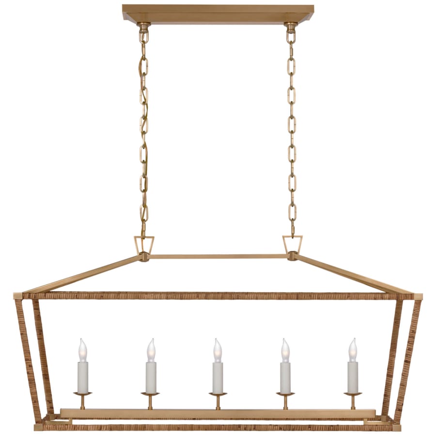 Visual Comfort Darlana 5 Light 41" Wide Linear Chandelier