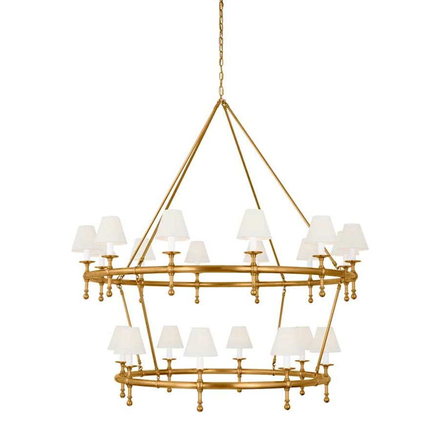 Visual Comfort Classic 20 Light 55" Wide Taper Candle Style Chandelier