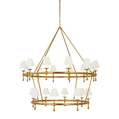Visual Comfort Classic 20 Light 55" Wide Taper Candle Style Chandelier