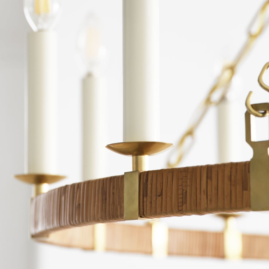 Visual Comfort Darlana 12 Light 40" Wide Candle Style Chandelier