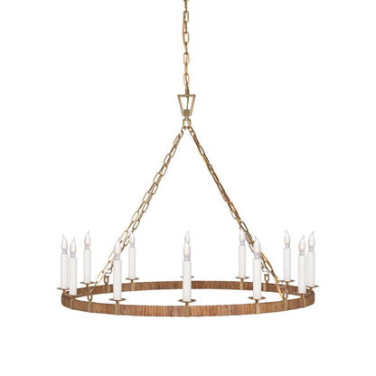 Visual Comfort Darlana 12 Light 40" Wide Candle Style Chandelier