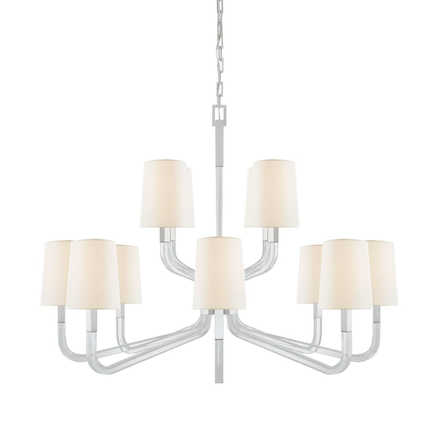 Visual Comfort Reagan 12 Light 45" Wide Chandelier