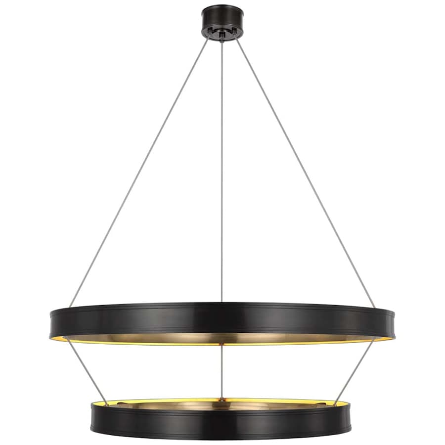 Visual Comfort Connery 41" Wide LED Ring Chandelier