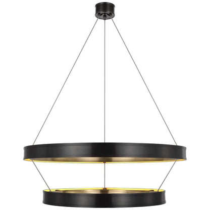 Visual Comfort Connery 41" Wide LED Ring Chandelier