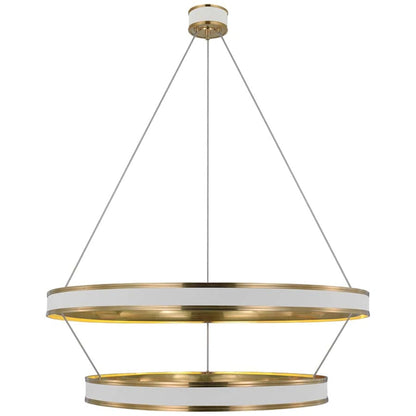 Visual Comfort Connery 41" Wide LED Ring Chandelier