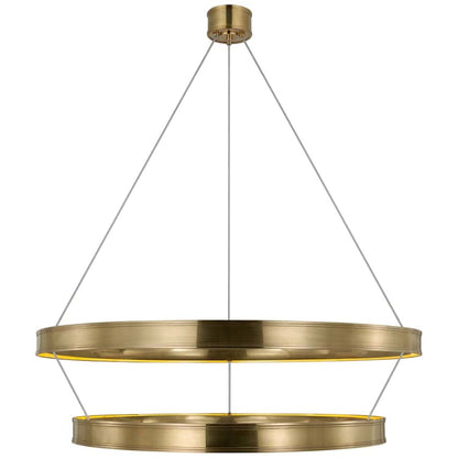 Visual Comfort Connery 51" Wide LED Ring Chandelier