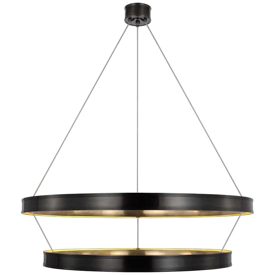 Visual Comfort Connery 51" Wide LED Ring Chandelier