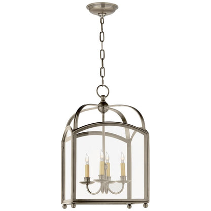 Visual Comfort Arch Top 14" Small Lantern with Clear Glass by E. F. Chapman