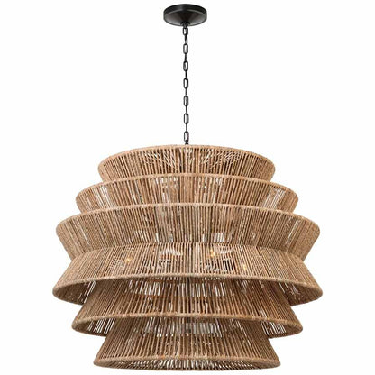 Visual Comfort Antigua 4 Light 42" Wide Waterfall Chandelier