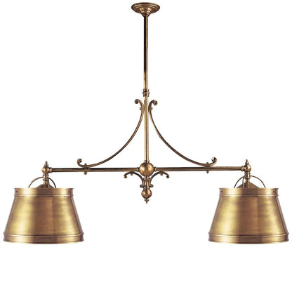 Visual Comfort Sloane 54" Shaded Chandelier by E. F. Chapman
