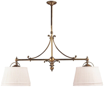 Visual Comfort Sloane 54" Shaded Chandelier by E. F. Chapman