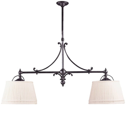 Visual Comfort Sloane 54" Shaded Chandelier by E. F. Chapman