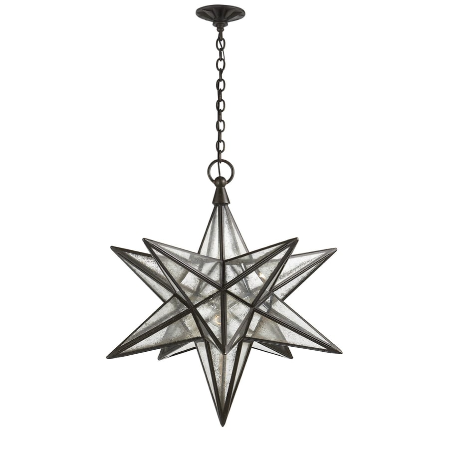 Visual Comfort Moravian Star 33" Large Star Lantern by E. F. Chapman