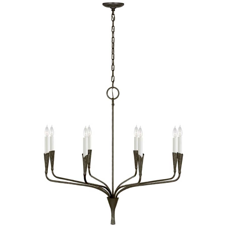 Visual Comfort Aiden 8 Light 40" Wide Taper Candle Style Chandelier