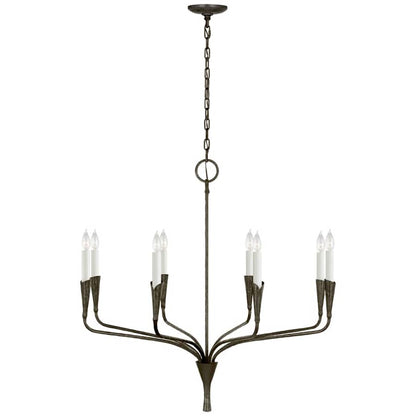 Visual Comfort Aiden 8 Light 40" Wide Taper Candle Style Chandelier