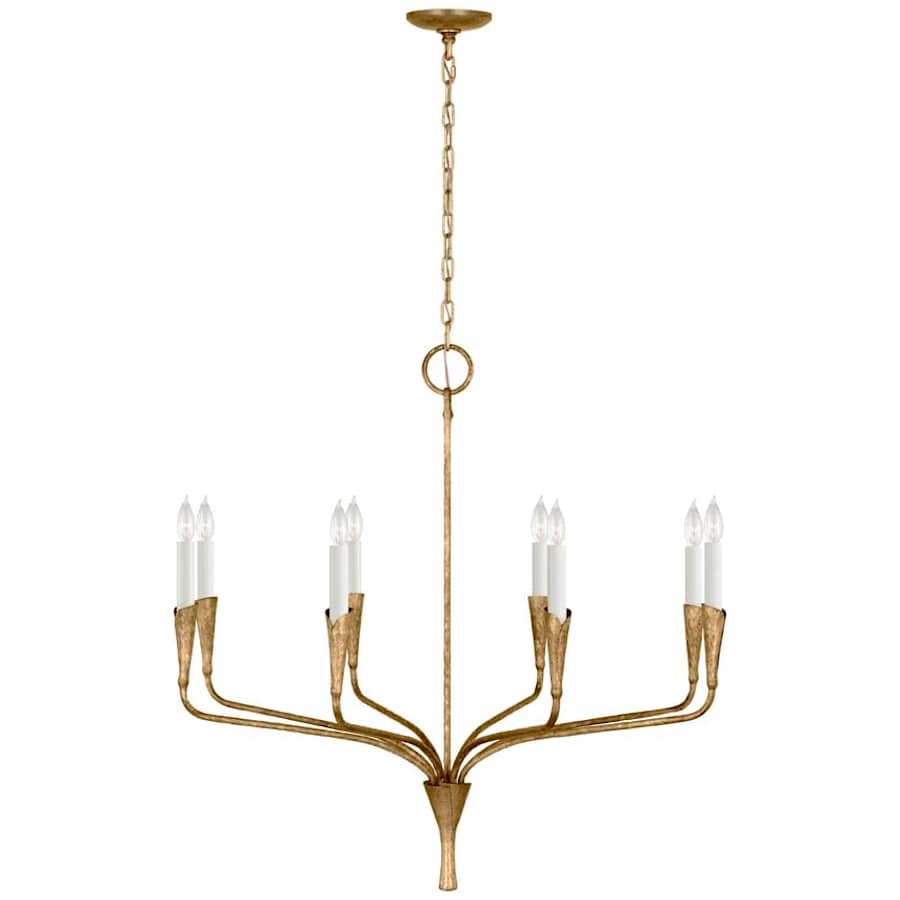 Visual Comfort Aiden 8 Light 40" Wide Taper Candle Style Chandelier