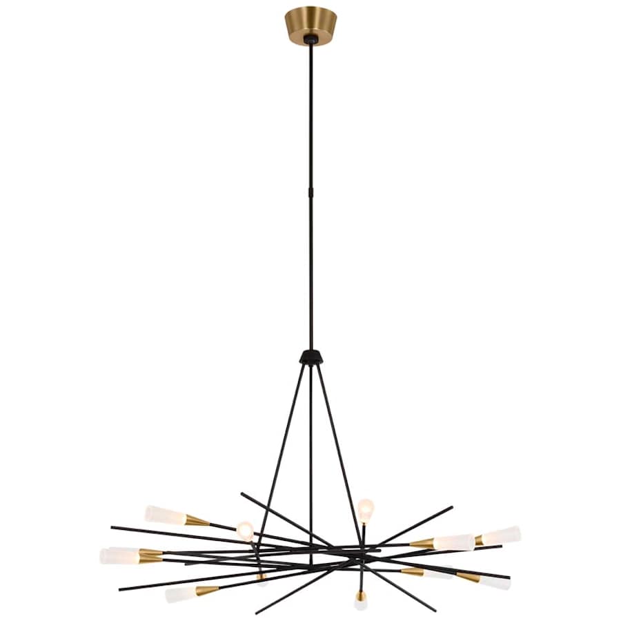 Visual Comfort Stellar 40" Wide LED Sputnik Chandelier