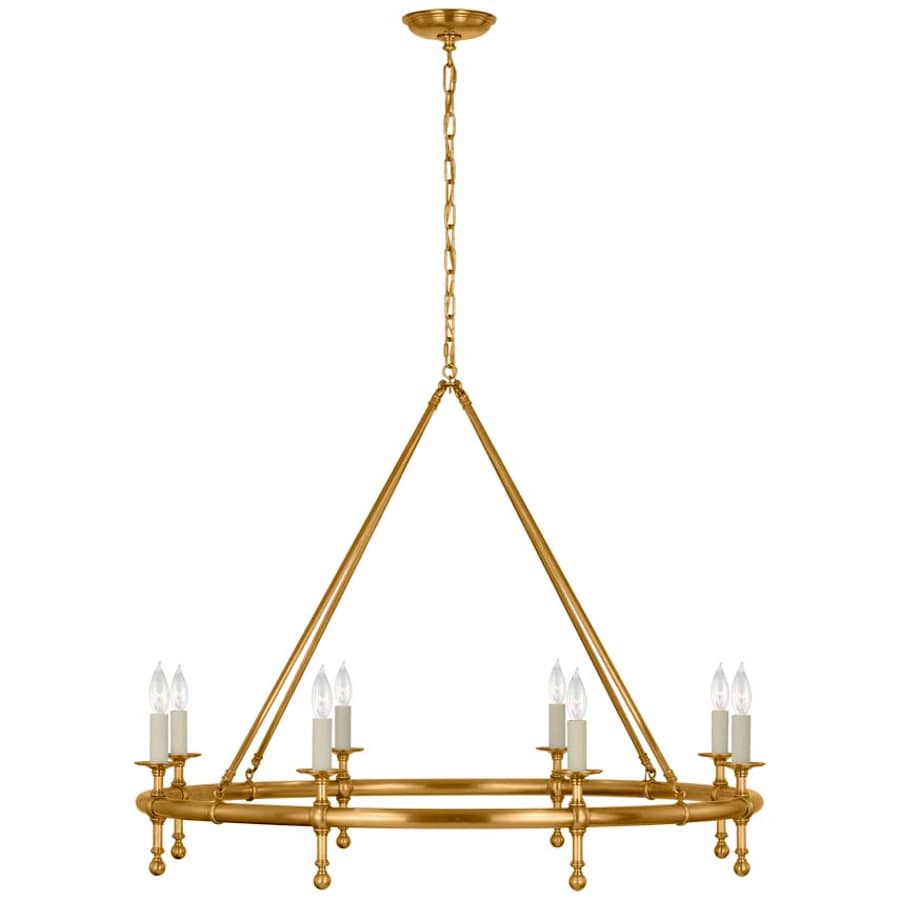 Visual Comfort Classic 8 Light 43" Wide Taper Candle Style Chandelier