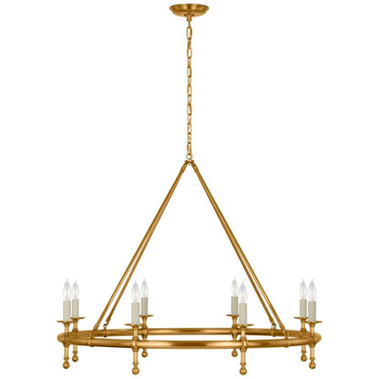 Visual Comfort Classic 8 Light 43" Wide Taper Candle Style Chandelier