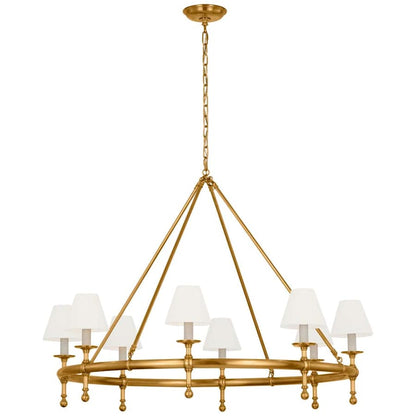 Visual Comfort Classic 8 Light 43" Wide Taper Candle Style Chandelier
